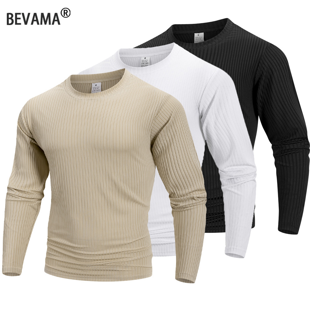 Fitness & Nutrition Lab - Spring Summer Men's Crew Neck Long