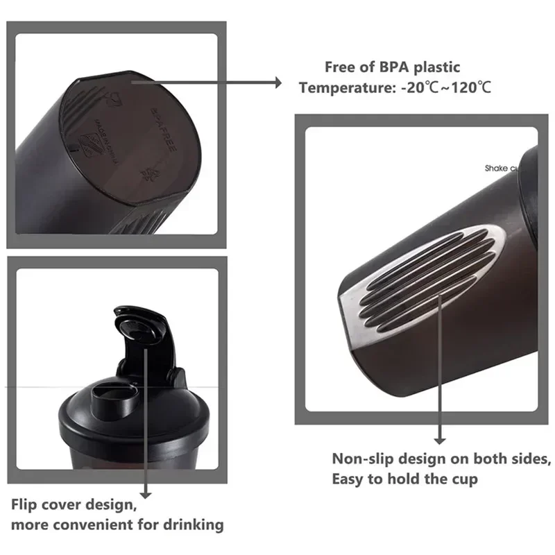 400ml Portable Plastic Drink C - Nutrition For Fitness 评论和价格