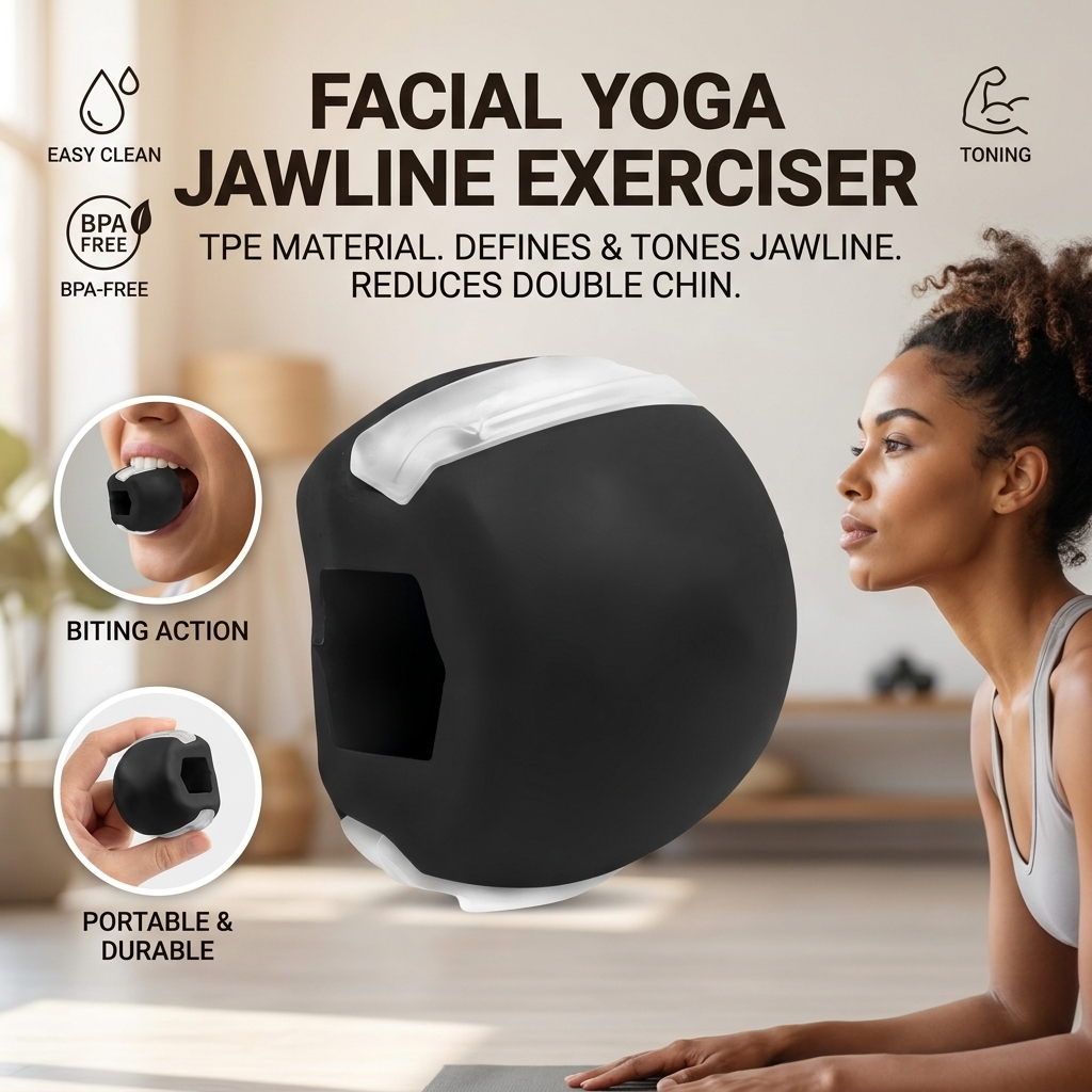 Jaw Exerciser Fitness Face Mas - Fitness & Nutrition Lab 评论和价格