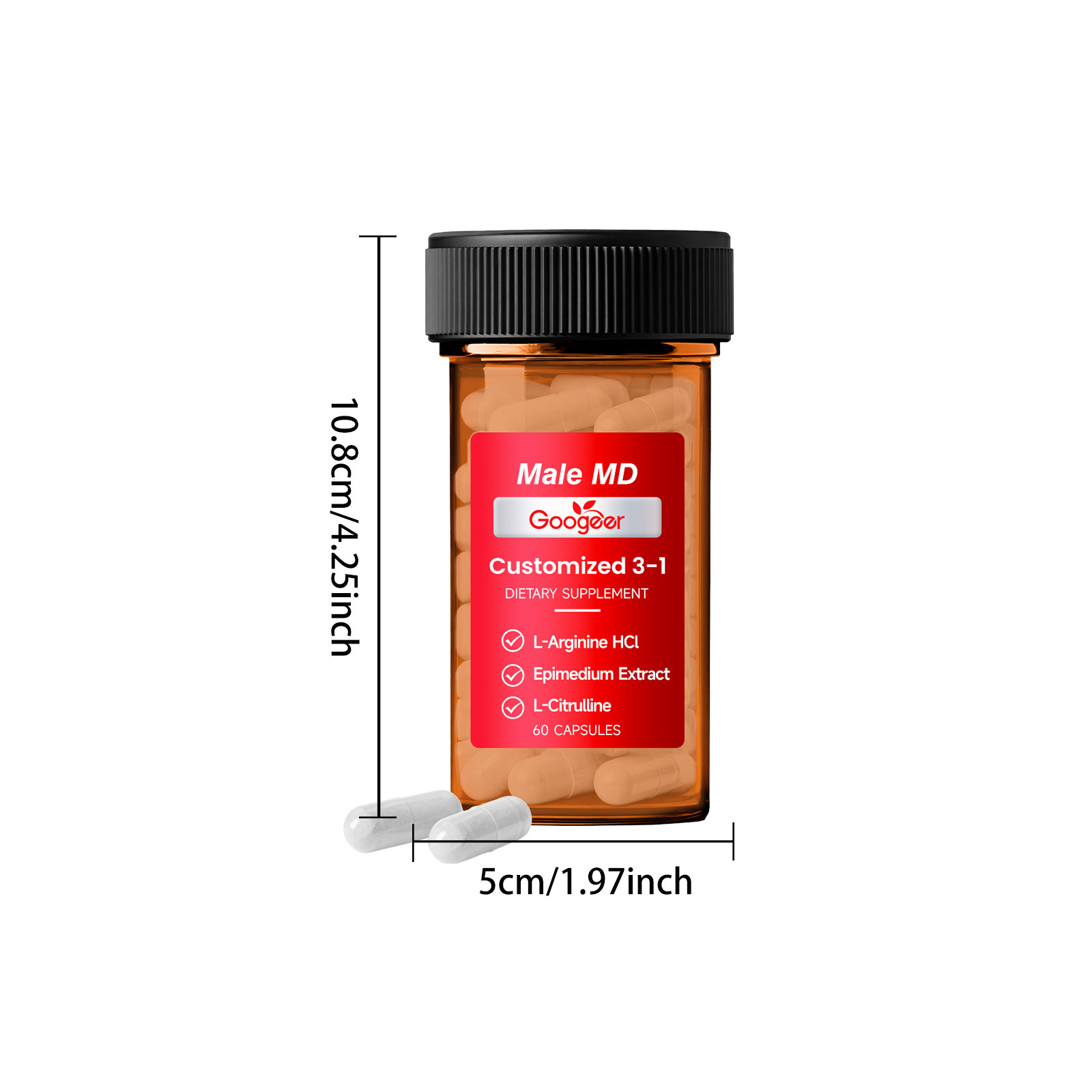 GOOGEER Men's Health Capsules  - Nutrition For Health Fitness & Sport Melvin Williams 评论和价格