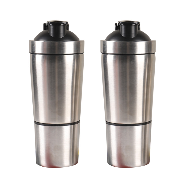 Stainless Steel Protein Shaker - Nutrition For Fitness 评论和价格